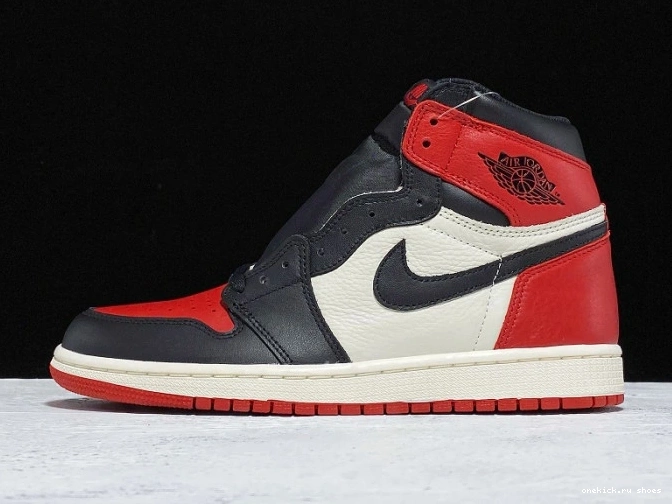 Rep Air 555088-610 High OG Toe 1 Jordan Retro Bred 0801